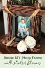 Budget Friendly Photo Frame Decor Idea - Southern Crush at Home