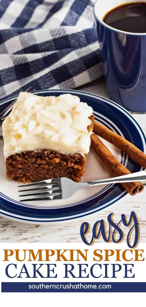 Easy Pumpkin Spice Cake 