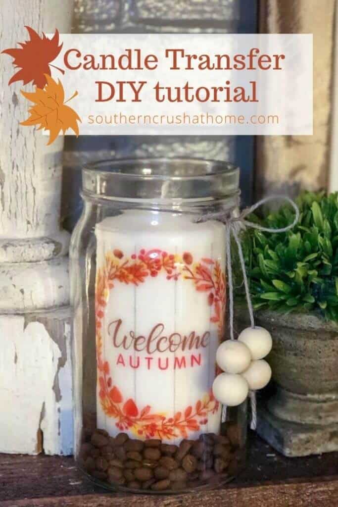 Candle Transfer DIY Pin