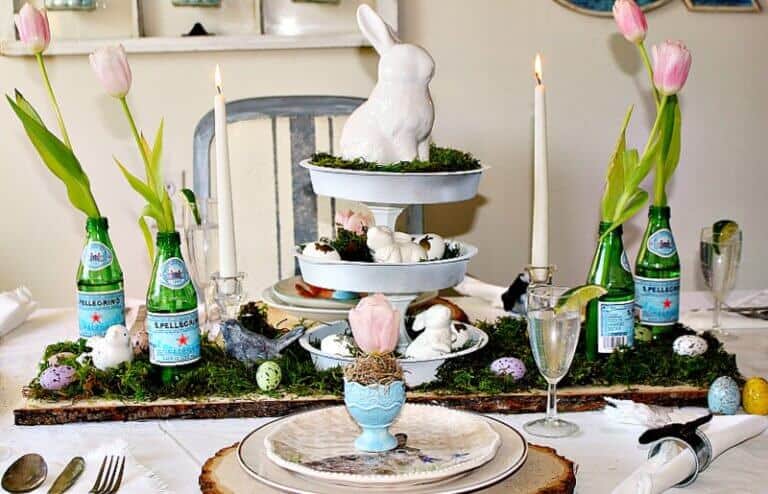 23 Beautiful Easter DIY Tablescape Decorating Ideas