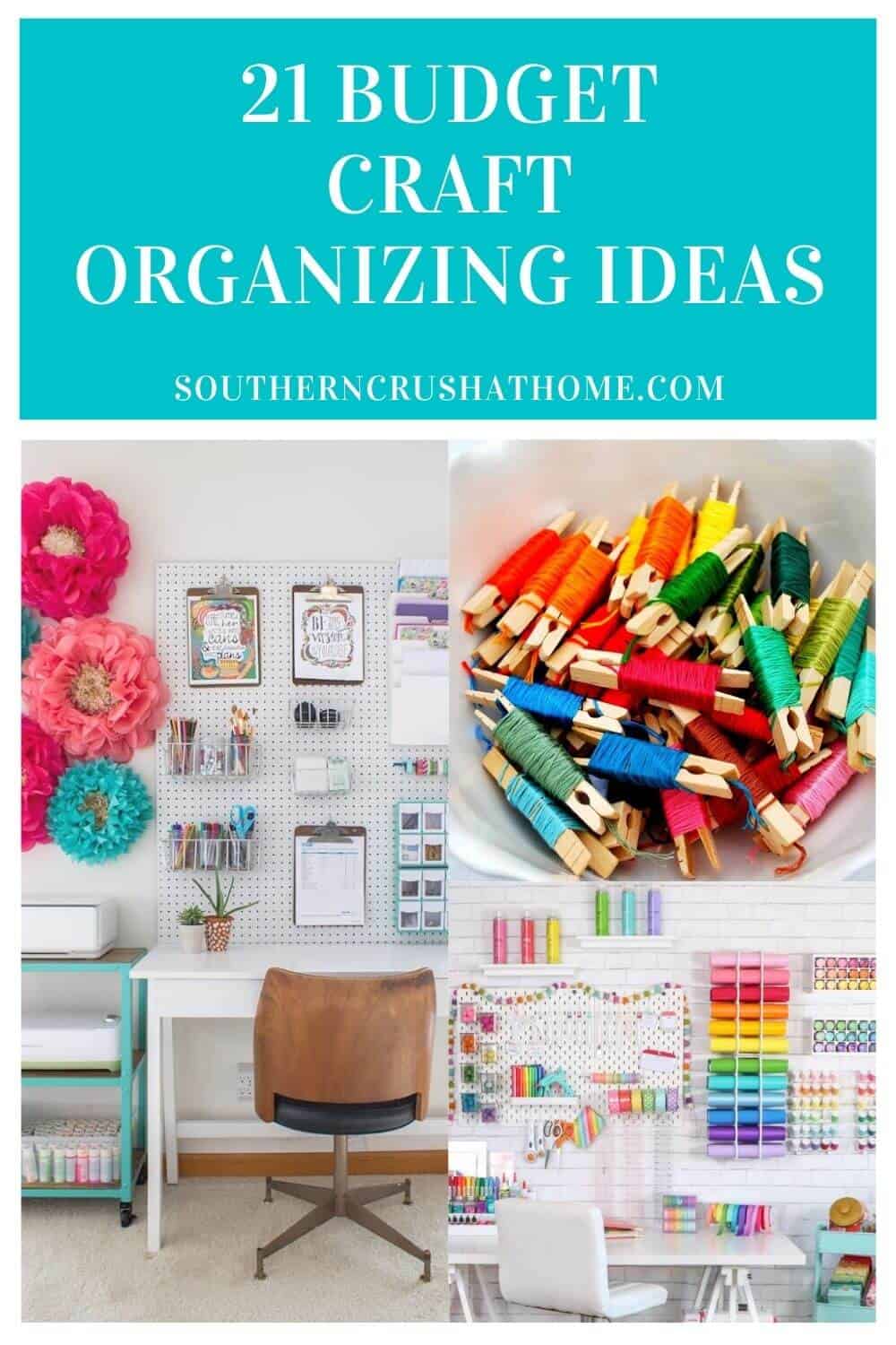 Craft Room Organization Ideas on a Budget - Trusscore