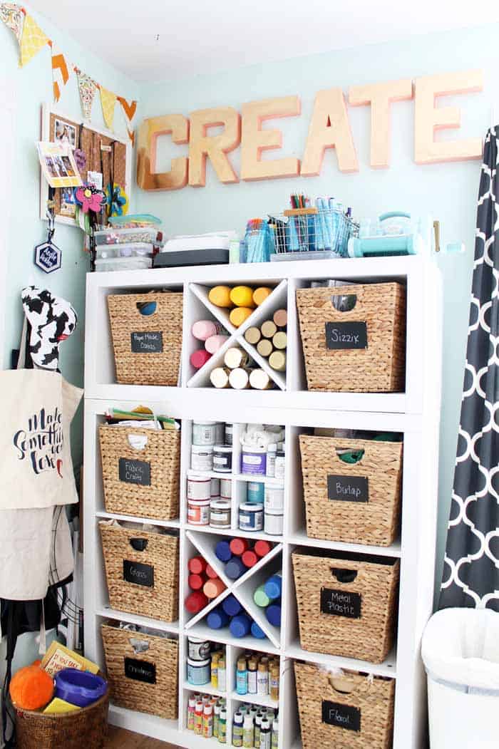 16 Amazing Craft Room Organization Ideas
