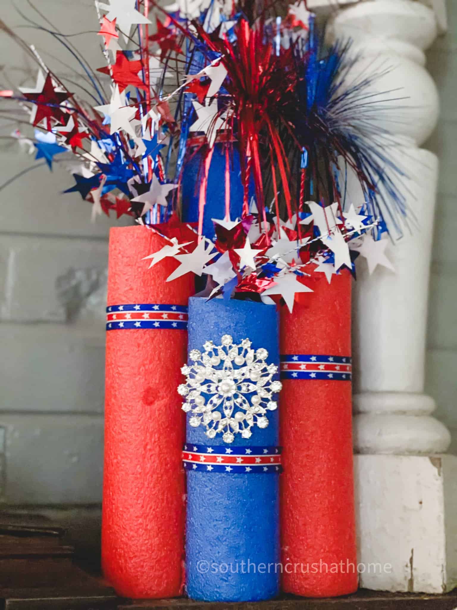 How To Make A Fun Dollar Tree Pool Noodle Firecracker DIY