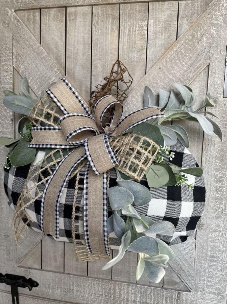 Gorgeous Dollar Tree Pumpkin Wreath Form Ideas   Dollar Tree Pumpkin Wreath 3 768x1029 