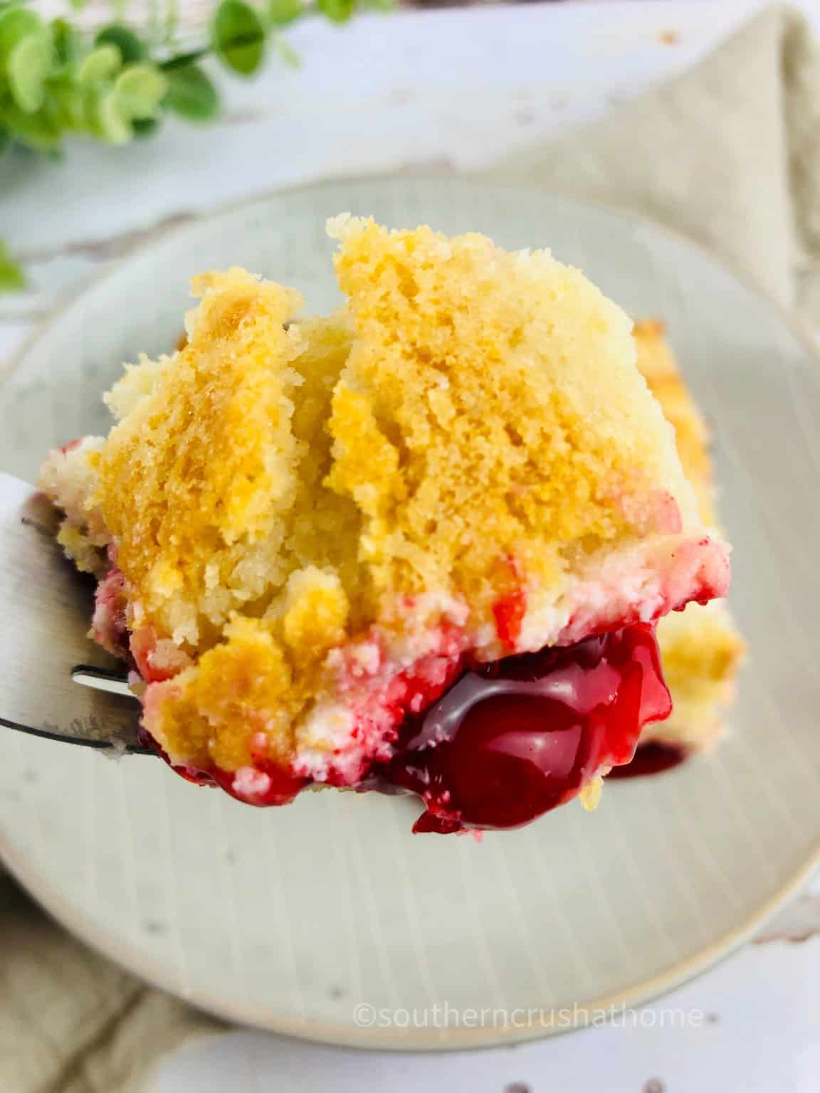 How To Make Better Than Cherry Cheesecake Dump Cake