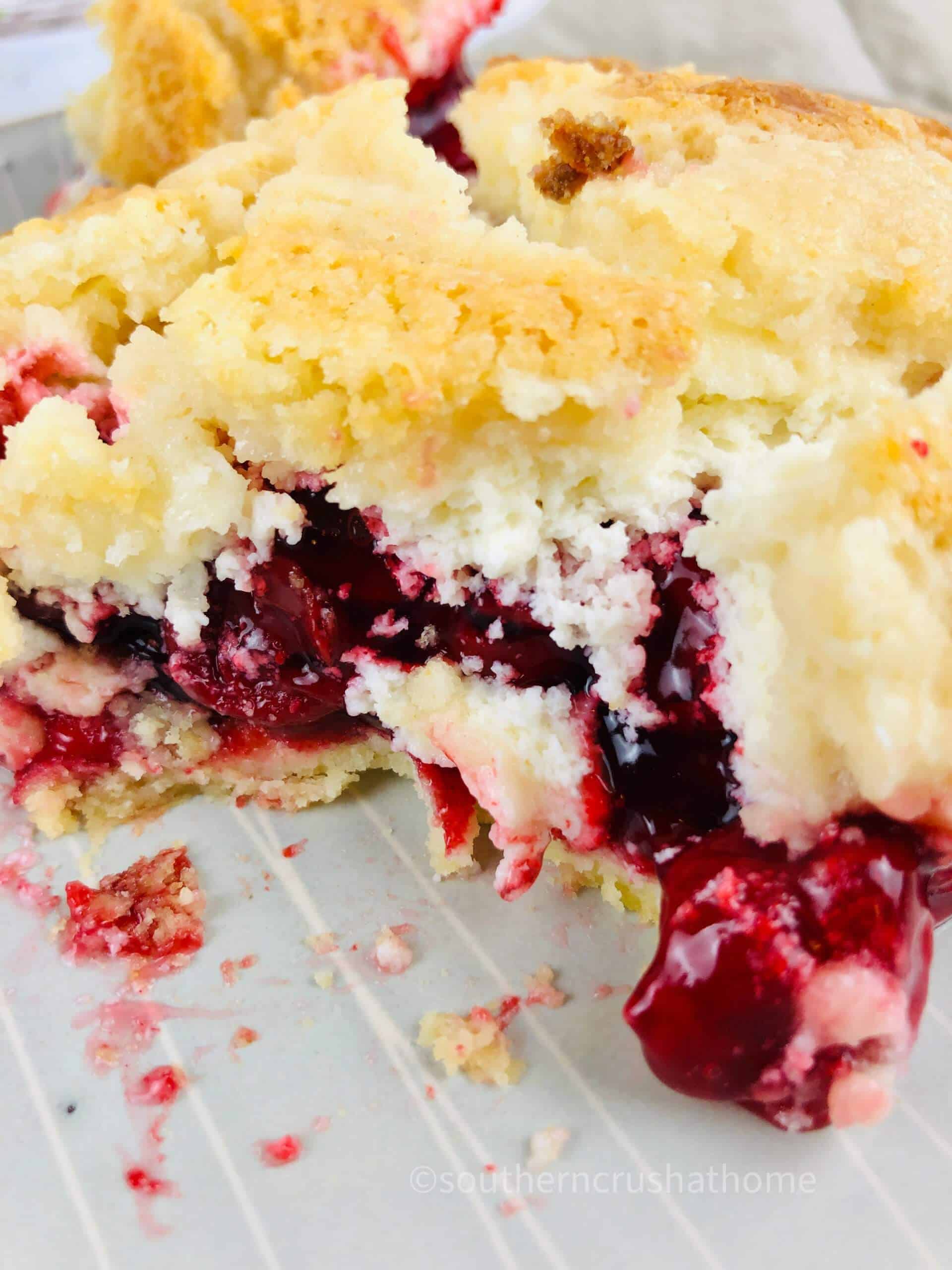 How to Make Better Than Cherry Cheesecake Dump Cake