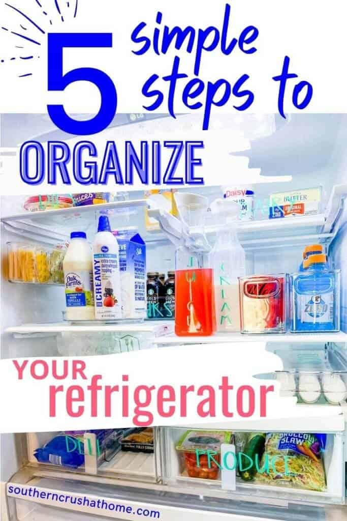 fridge and freezer - Simply Organized
