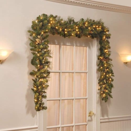 21 Best Artificial Christmas Garlands - Southern Crush at Home