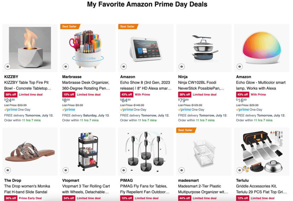 Amazon Prime Day Deals