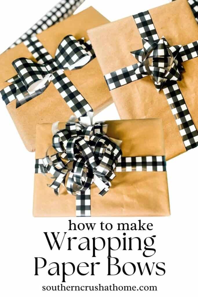 How To Make A Bow From Wrapping Paper Clearance Discounts, Save 44% ...