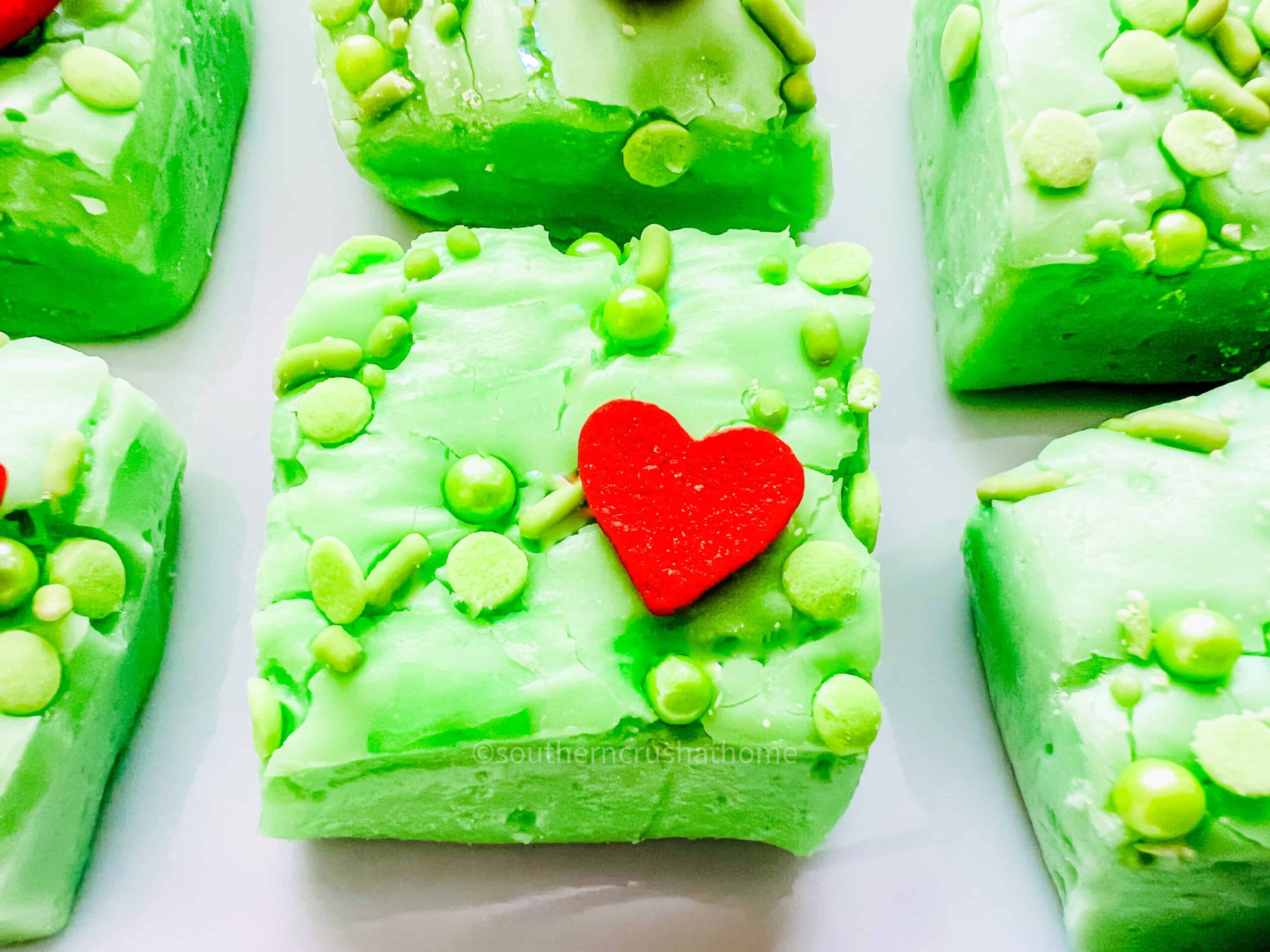 Grinch fudge