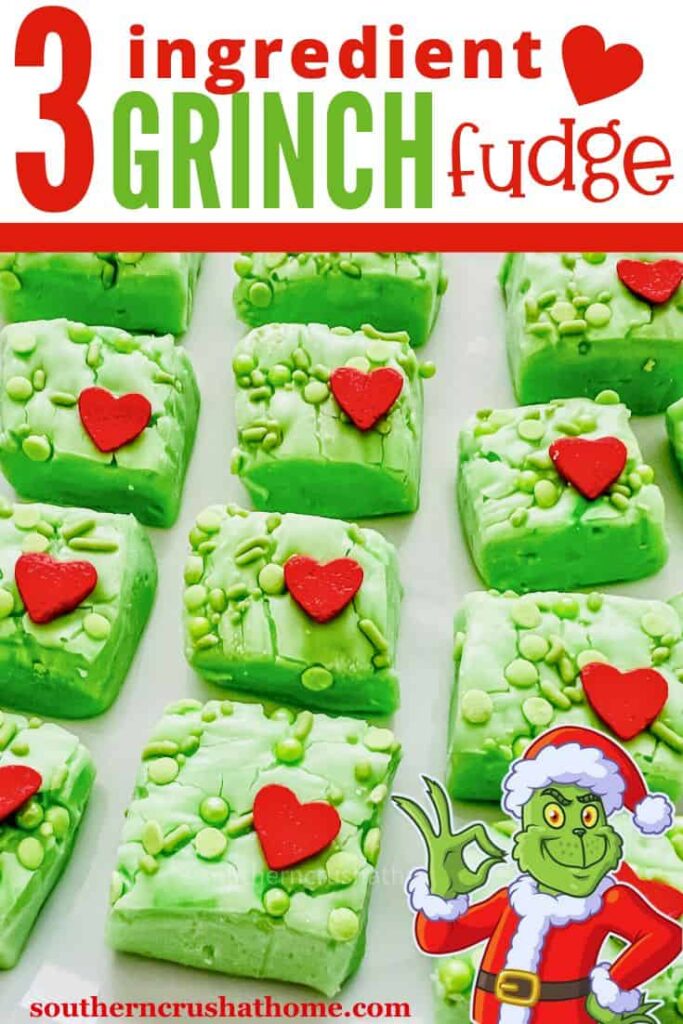 Grinch Fudge Recipe PIN