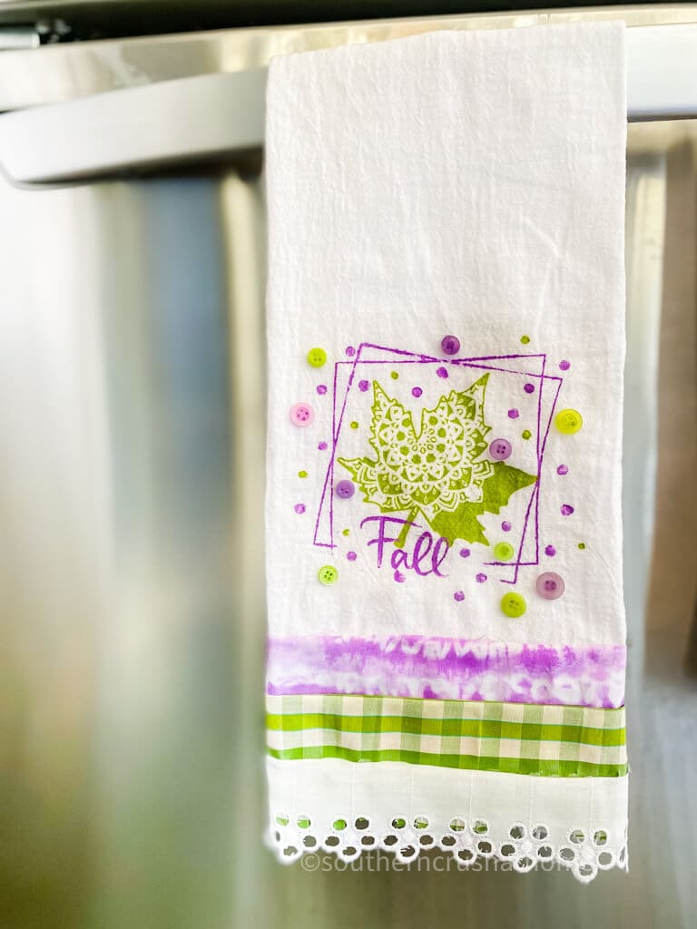 DIY Flour Sack Towels - Twine & Braids