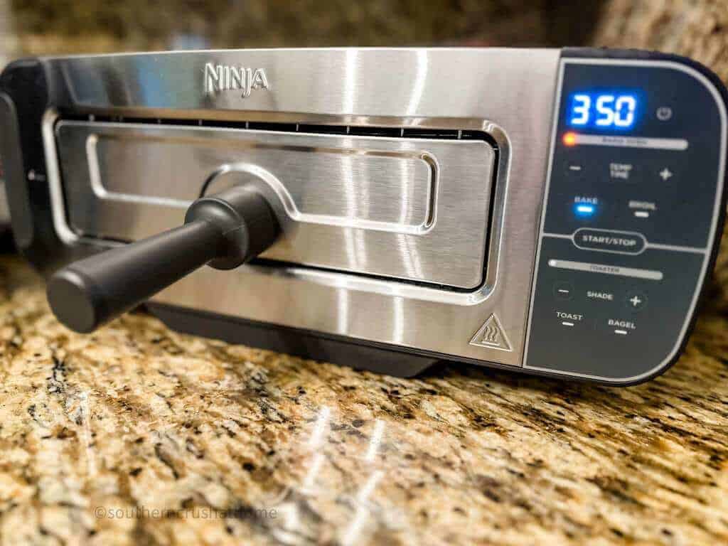 Ninja ST100 Foodi 2-in-1 Flip Toaster 2 Slice Compact Stainless Toaster  Oven NEW