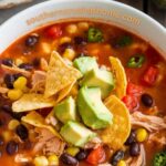 chicken taco soup PIN