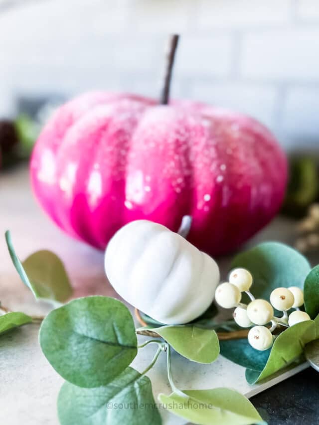 Easy Barbie Pink No-Carve Pumpkin Decorating Ideas: How To Create ...