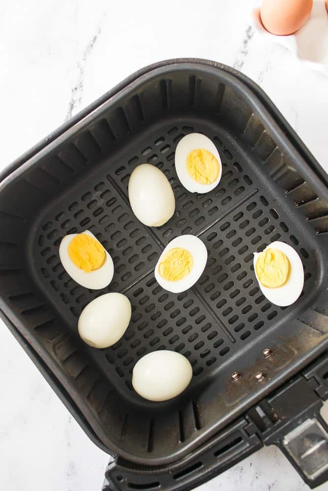 hard boiled eggs in air fryer
