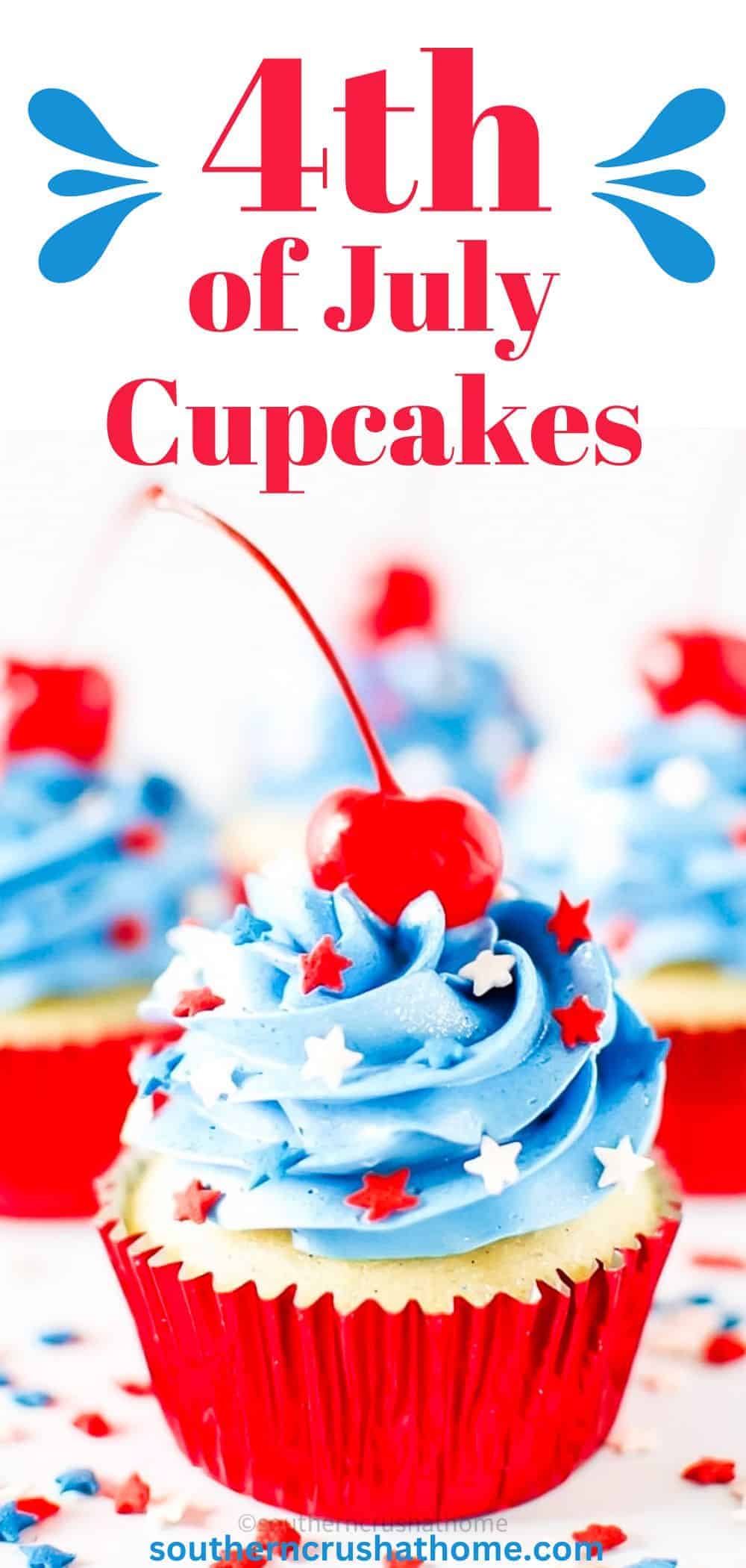 4th of July Cupcakes PIN