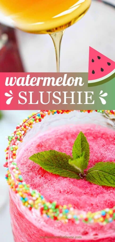 How to Make a Slushie with Watermelon