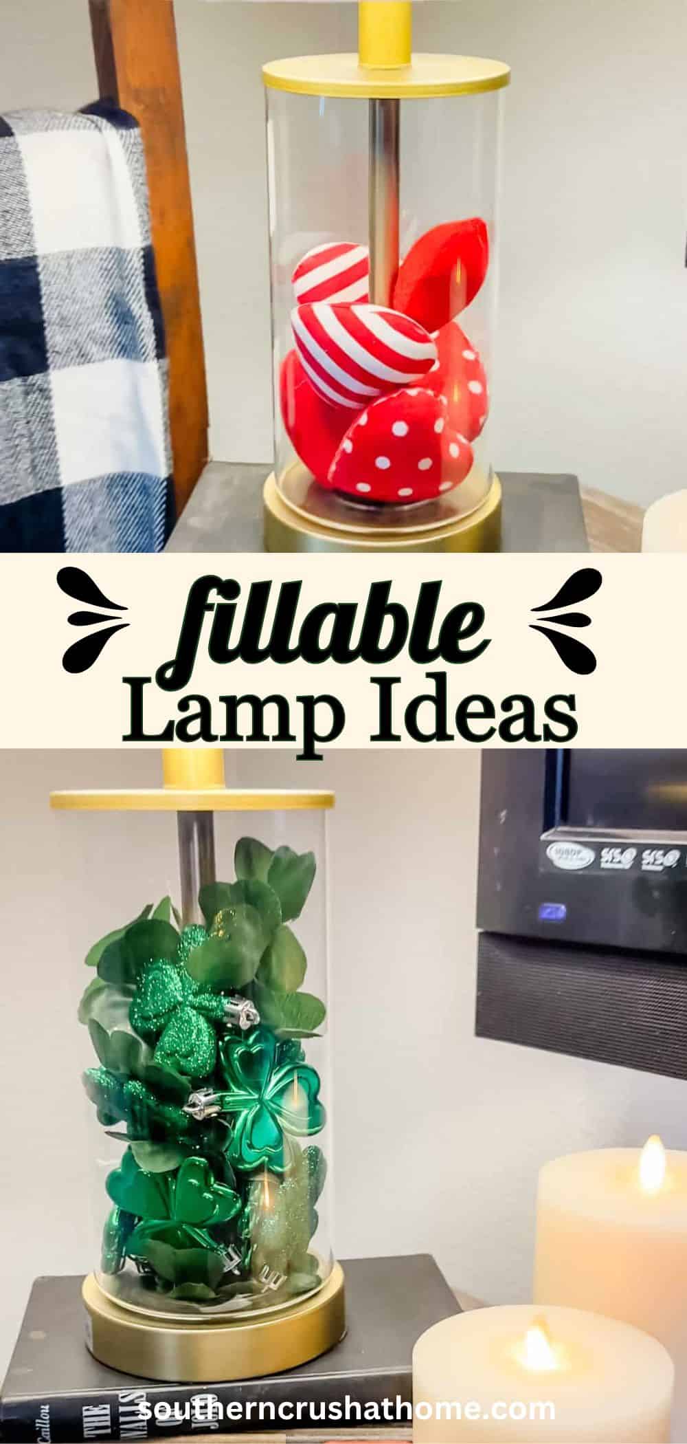 fillable lamp ideas PIN