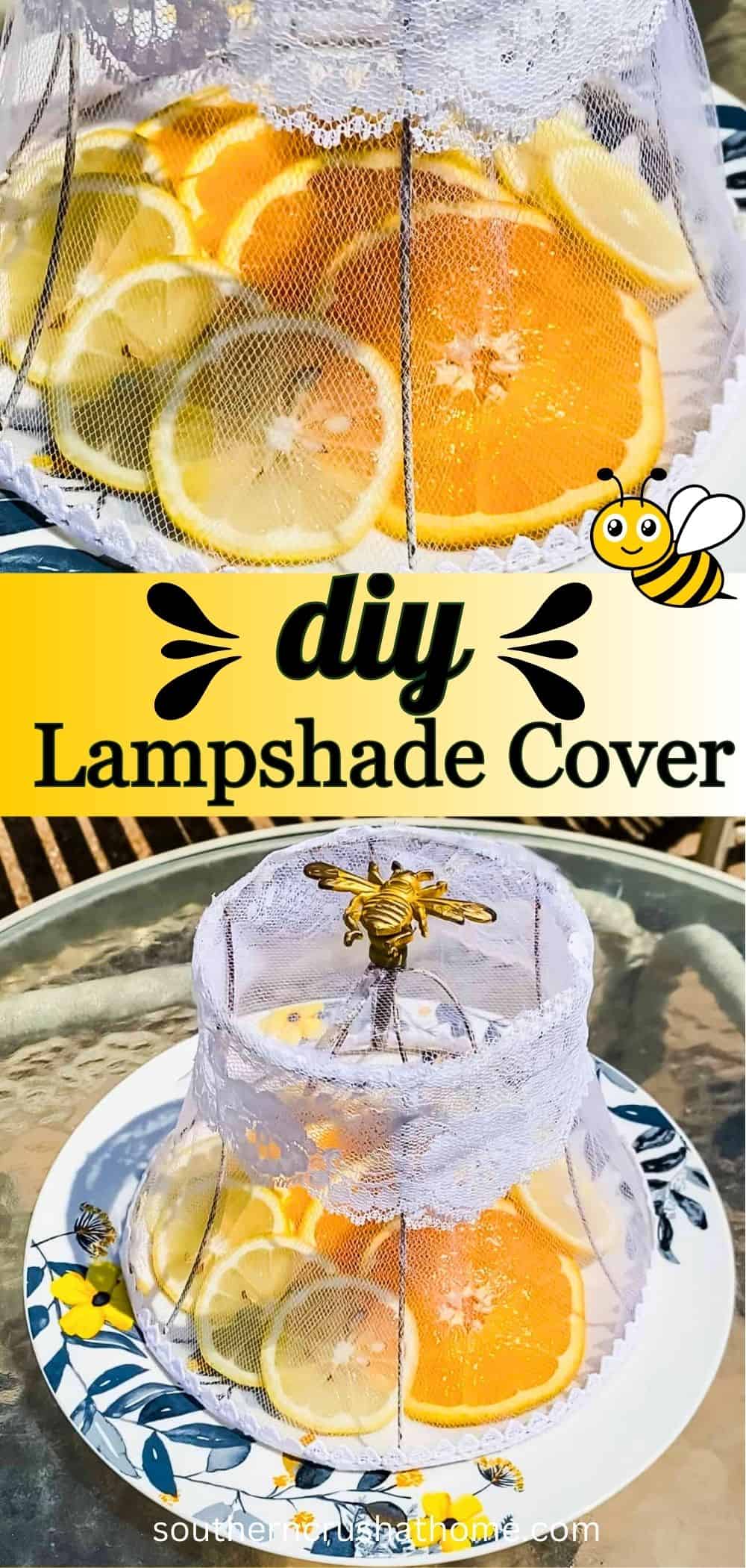 DIY Lampshade Food Cover PIN 