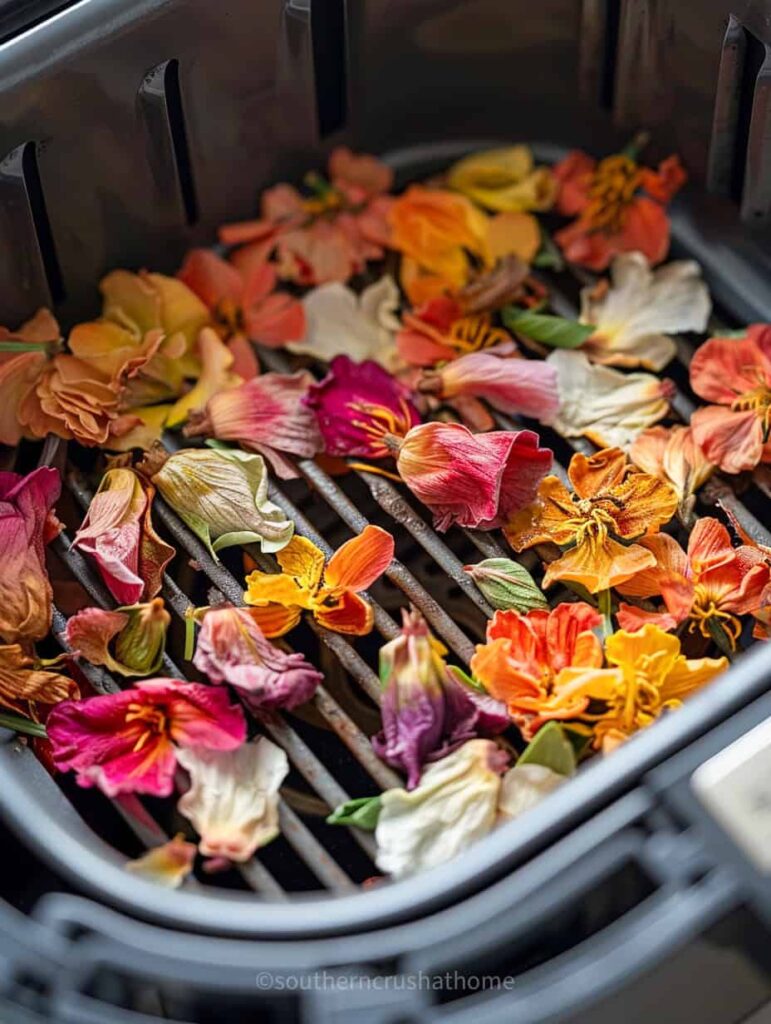 Preserved Flowers using Air Fryer