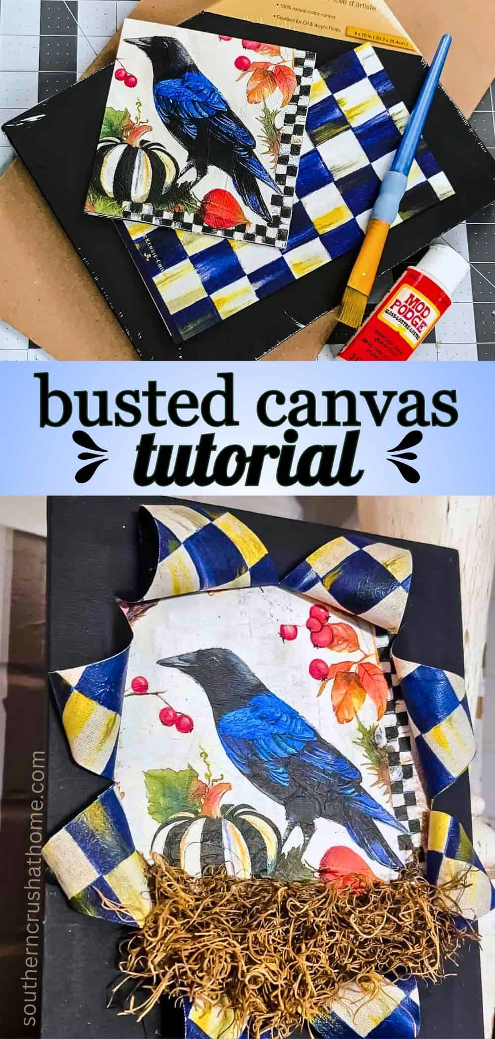 Busted Canvas PIN