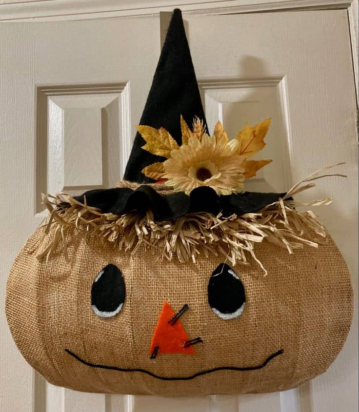 scarecrow wreath