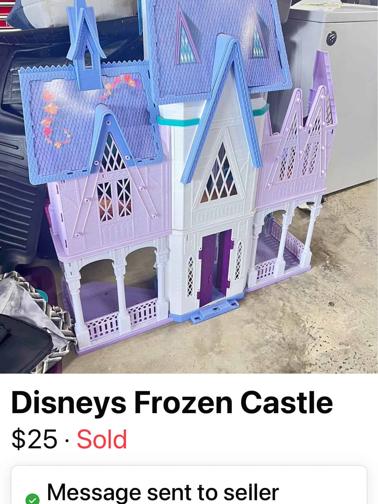 frozen castle on facebook marketplace