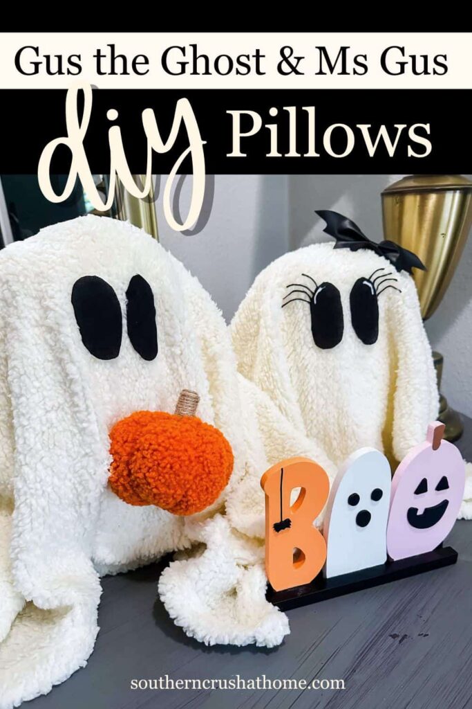 Gus the Ghost DIY Pillow PIN