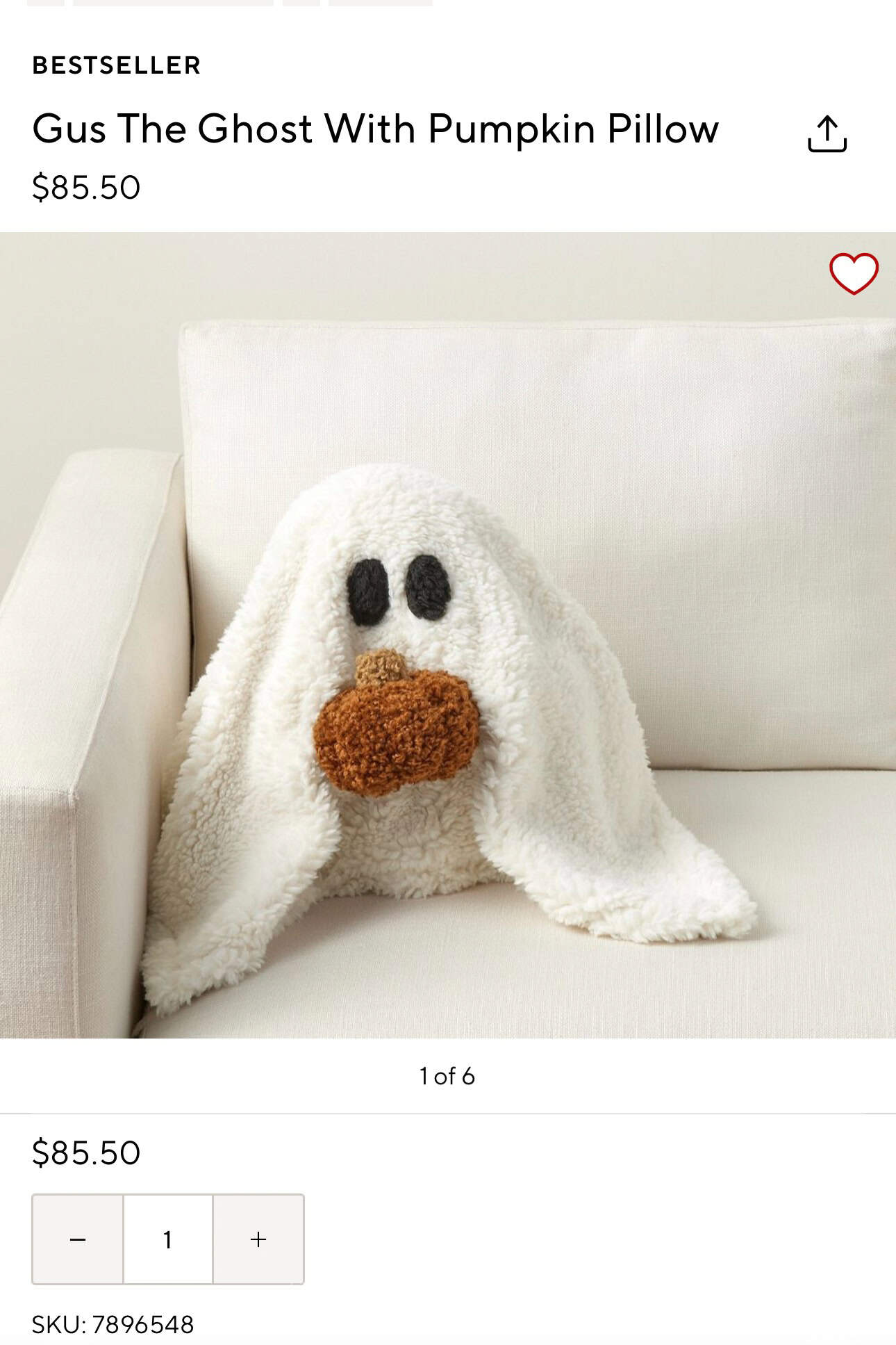 pottery barn gus the ghost