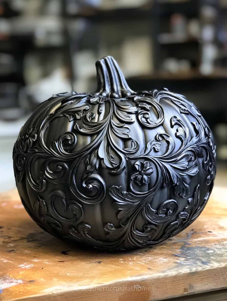 black pumpkin