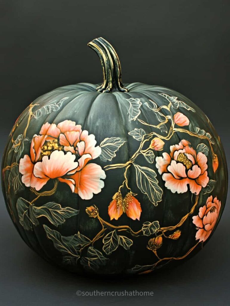 chinoiserie pumpkin