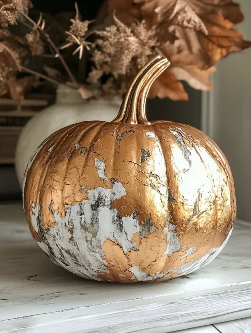 gold pumpkin