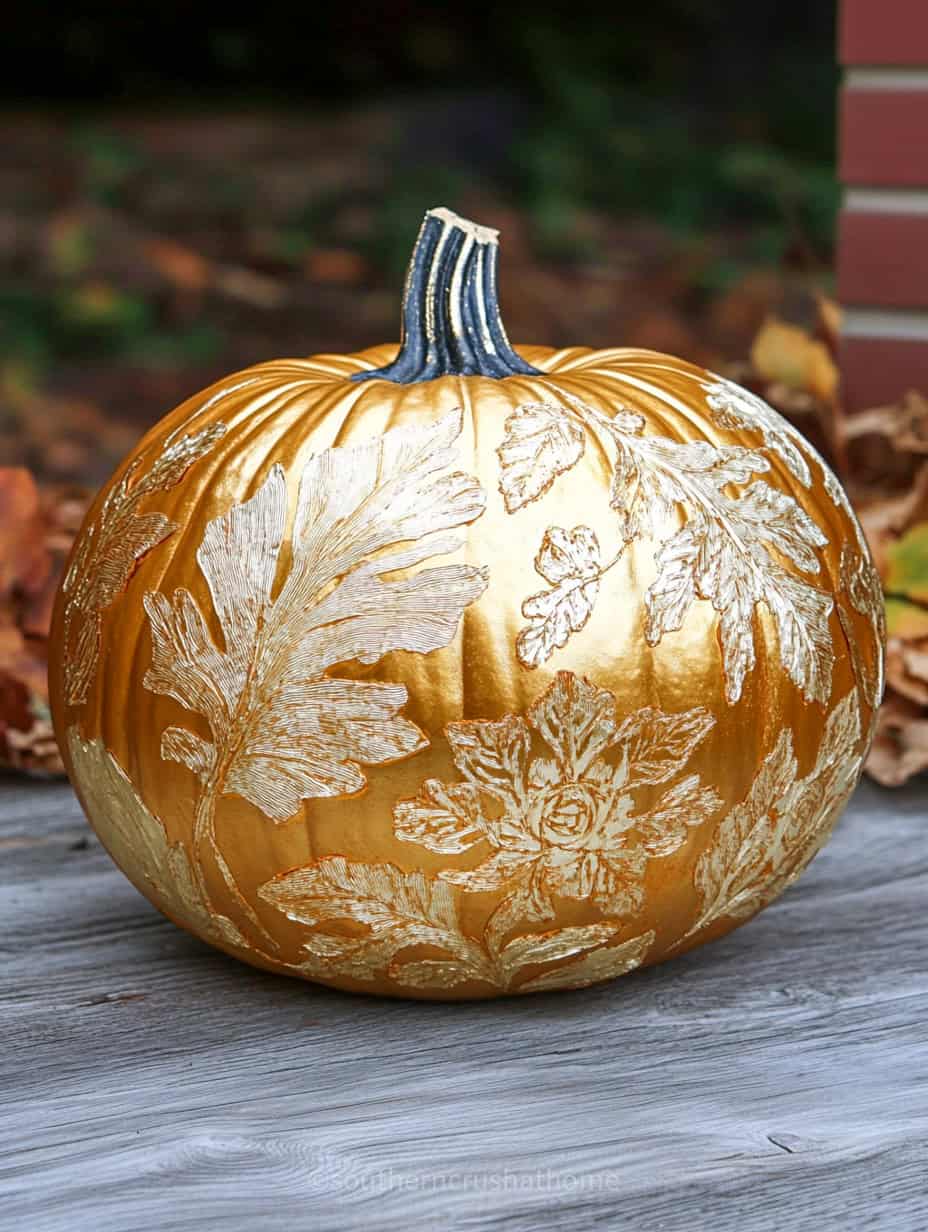 gold pumpkin