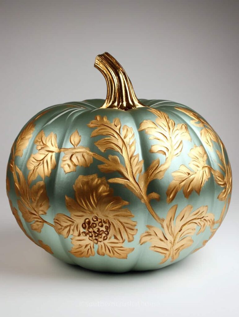 gold pumpkin