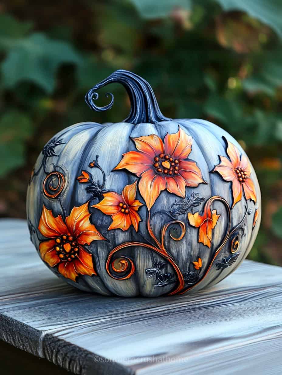 spooky halloween pumpkin