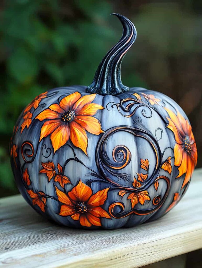 spooky halloween pumpkin