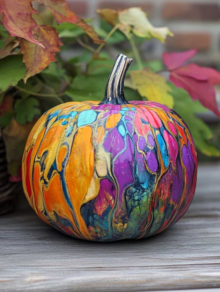 multi color pumpkin