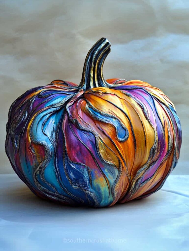 multi color pumpkin