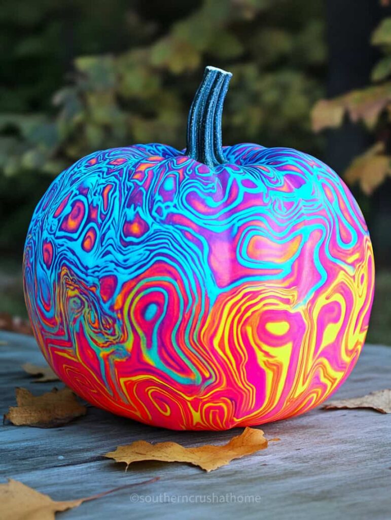 neon pumpkin