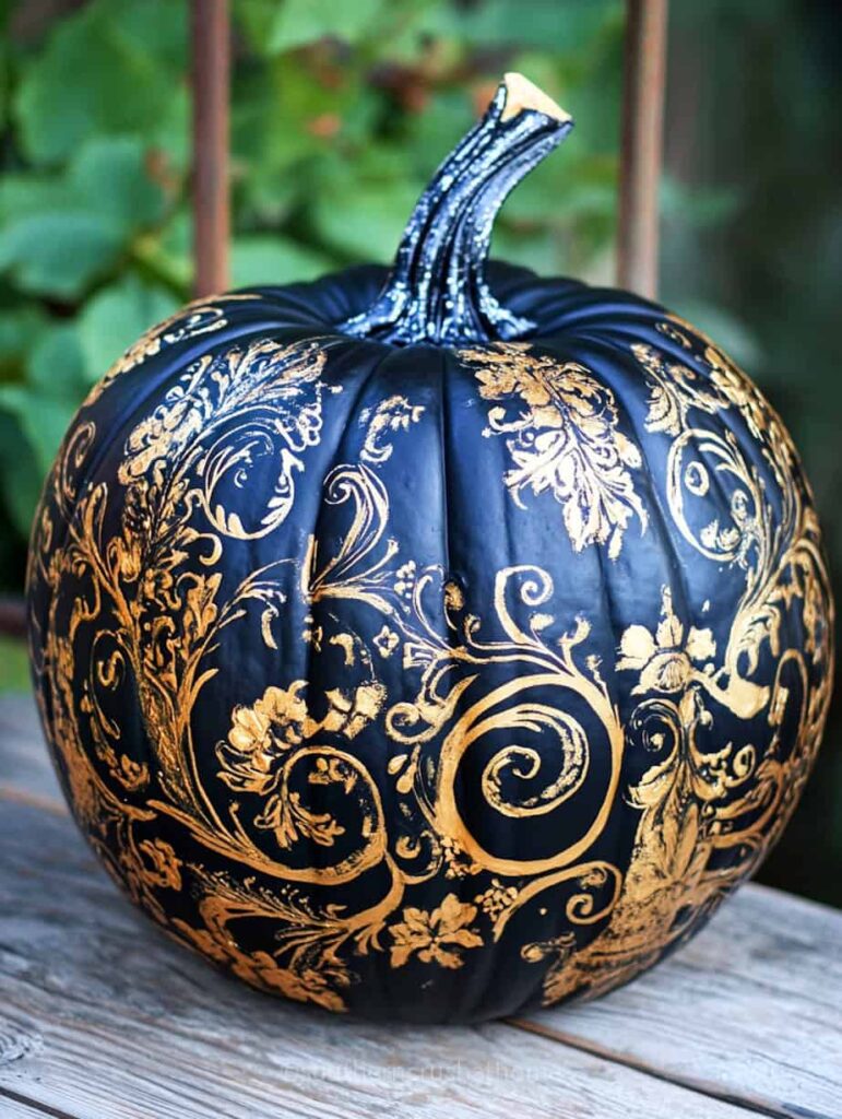 black pumpkin