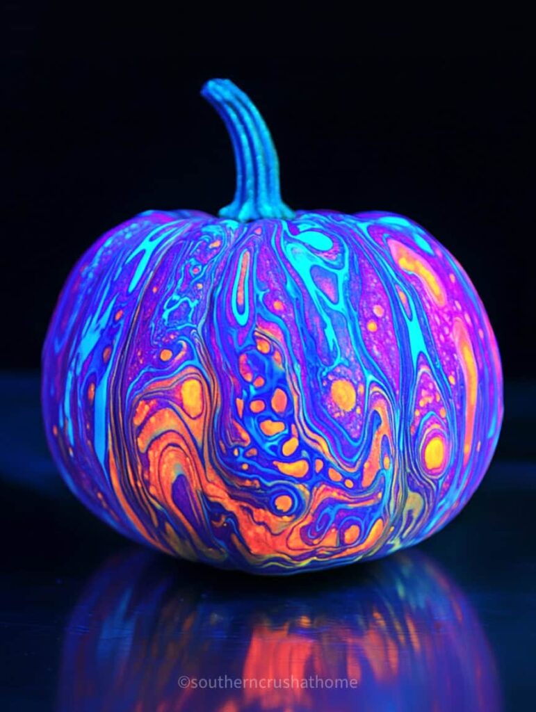 neon pumpkin