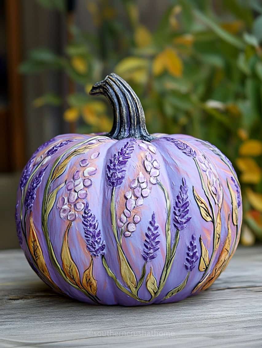 lavender pumpkin