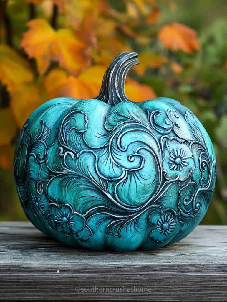 turquoise pumpkin