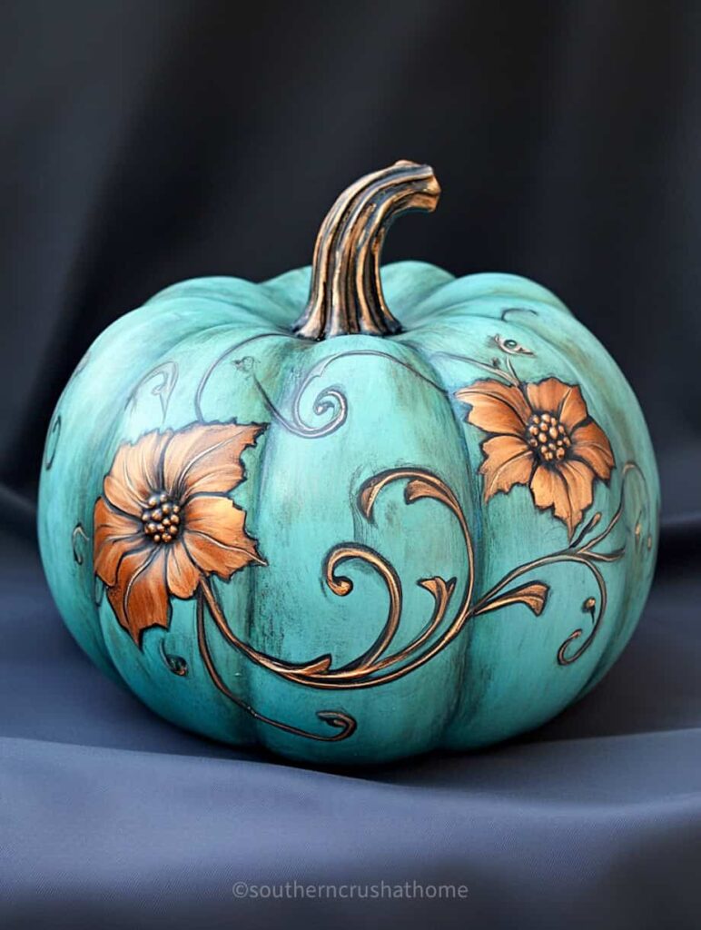 turquoise pumpkin