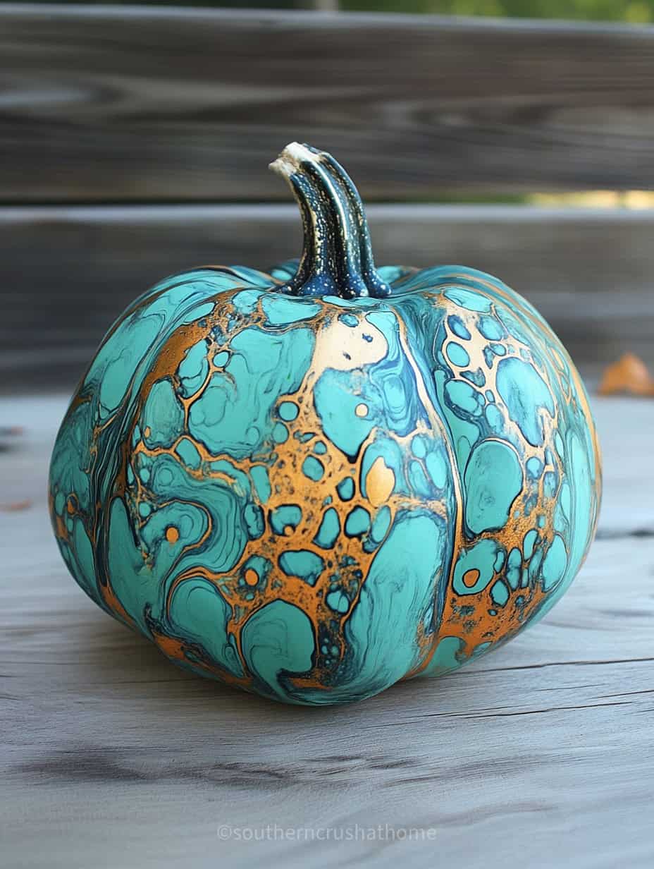 turquoise pumpkin