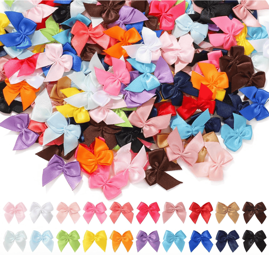 multi-color tiny bows