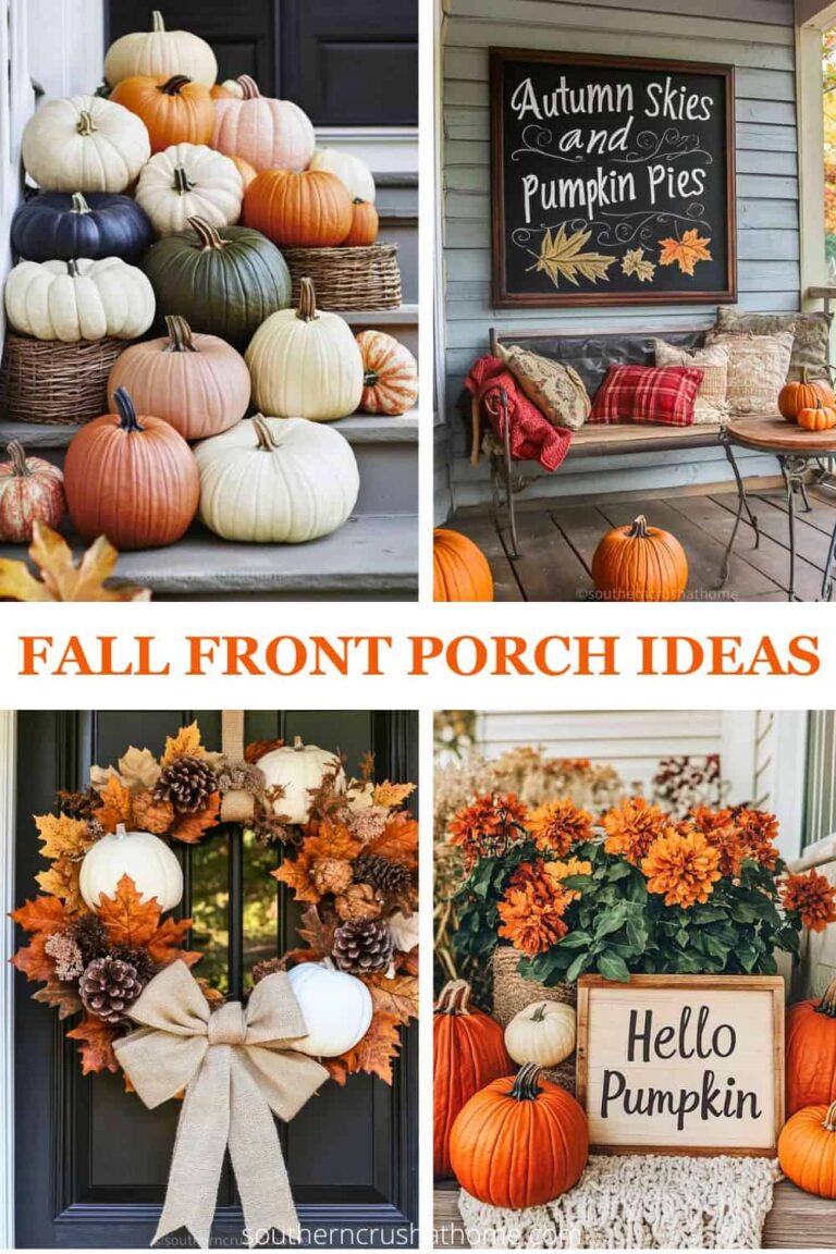 Fall Front Porch Ideas PIN