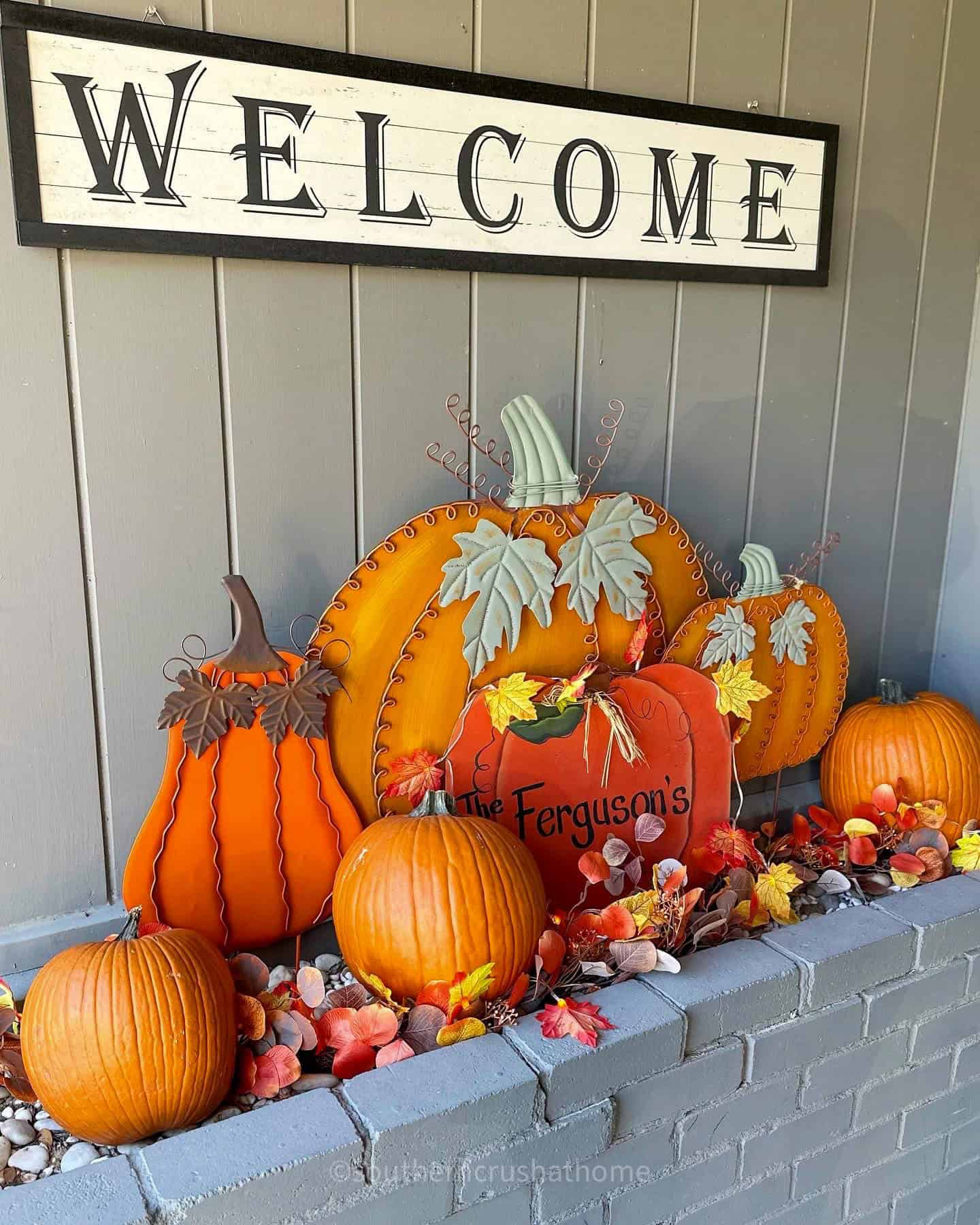 Porch Pumpkin Patch